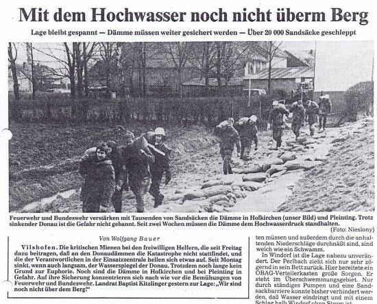 Hochwasser 1988